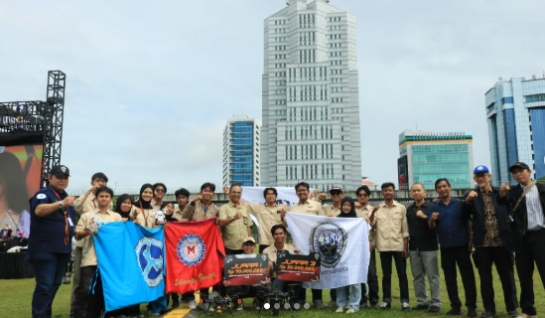 Fakultas Teknik Universitas Andalas: Andalas Flying Robot Generation (AFRG) UNAND Raih Juara 1 dan Juara 3 di KIDN 2025 Jakarta