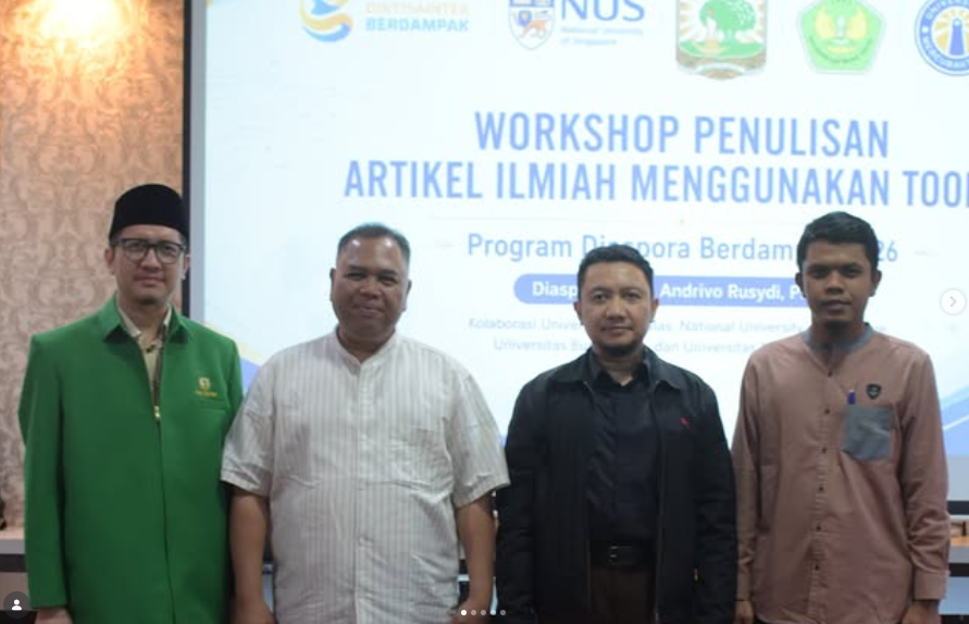 Tingkatkan Kompetensi Riset, Workshop Penulisan Artikel Ilmiah Dorong Pemanfaatan AI Secara Etis