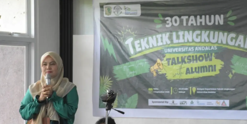 30+++ Alumni Goes to Campus, Departemen Teknik Lingkungan FT Unand Perkuat Jejaring dan Kolaborasi Alumni