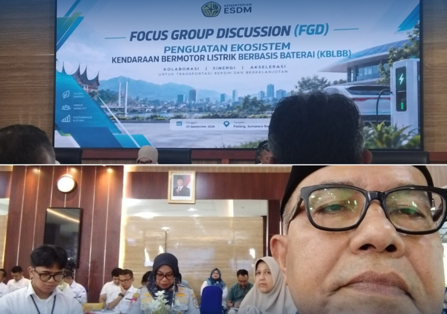 FGD Penguatan Ekosistem Kendaraan Listrik Dorong Kolaborasi untuk Mendukung Transisi Energi Bersih