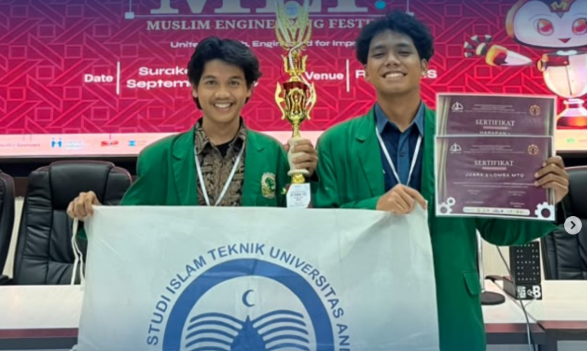 Mahasiswa Fakultas Teknik Universitas Andalas Raih Prestasi Nasional pada Muslim Engineering Festival dan Munas FULDKT XI