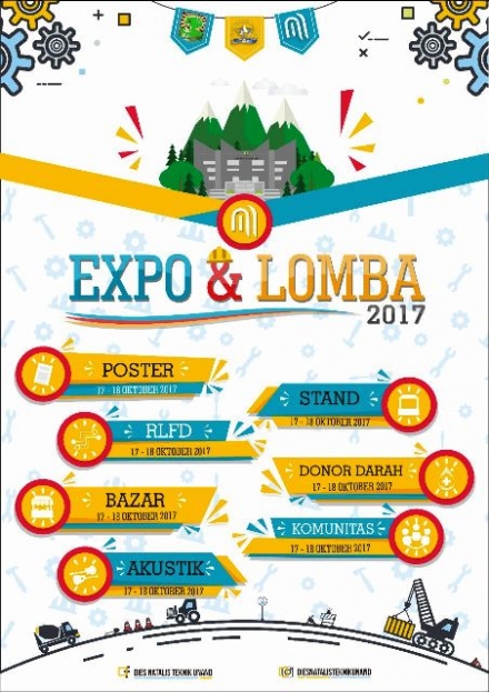 Fakultas Teknik Universitas Andalas akan mengadakan Expo dan Lomba Inovasi Teknologi dalam rangkaian acara Dies Natalis Ke-32